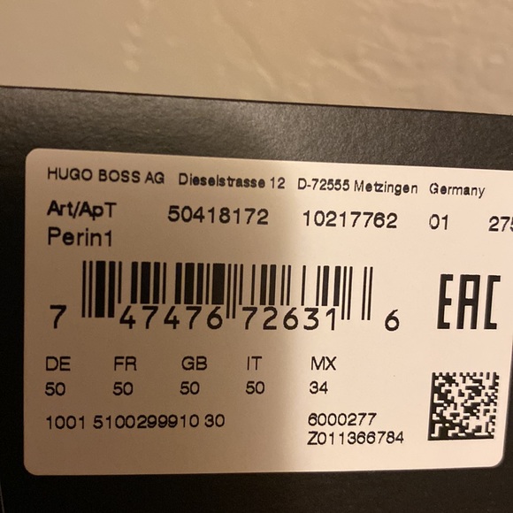 Boss pants. NWT. Size 34R. Excellent for summer. - Picture 3 of 5